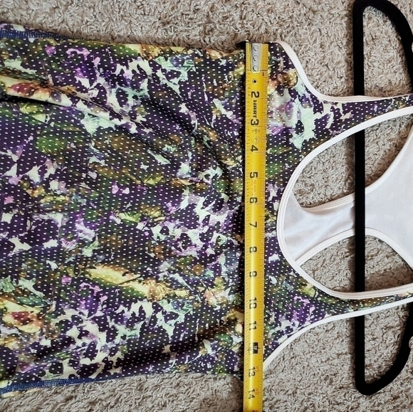 Lululemon floral tank-"Cool racerback tank" - Picture 3 of 6